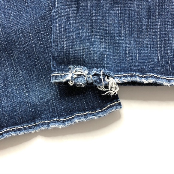 Silver Jeans Tuesday Distressed Boot Cut Jeans - Picture 8 of 8